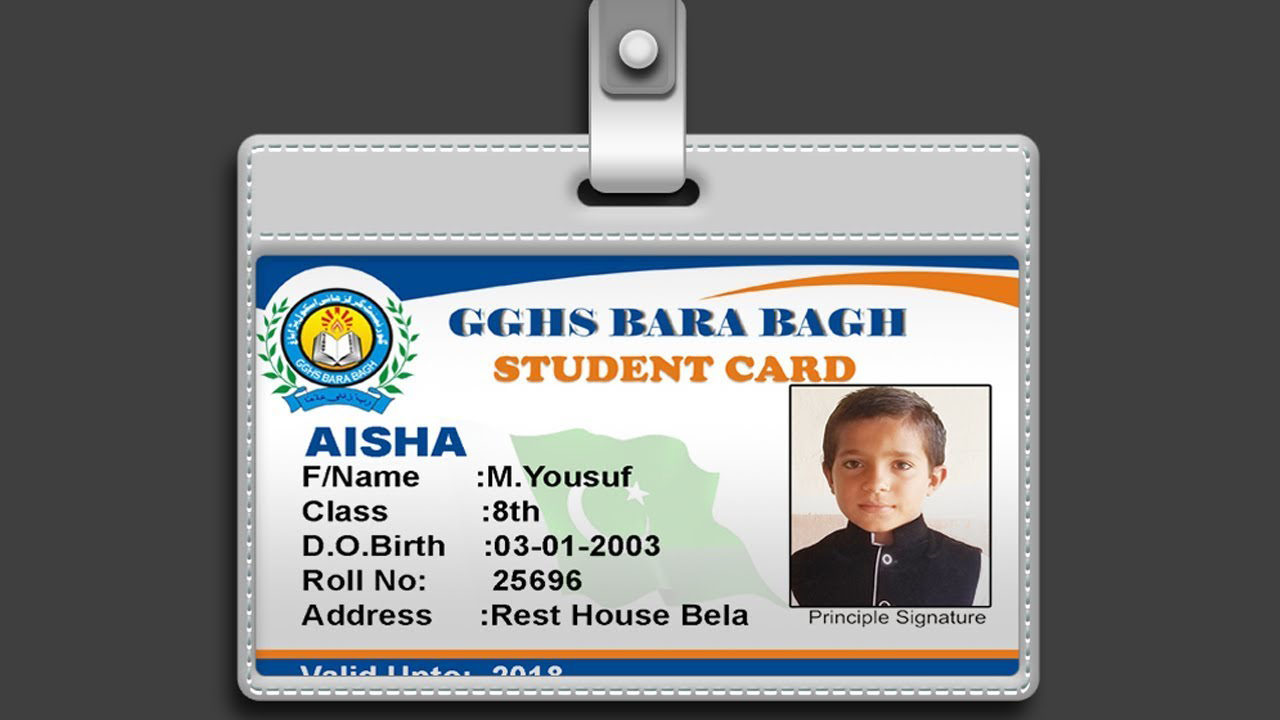 Student ID Card Free Download